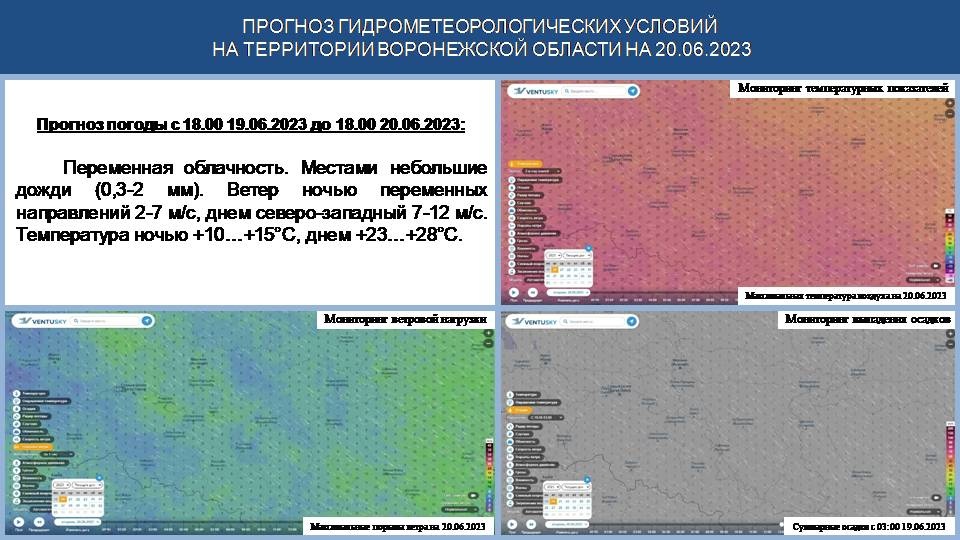 Карта радиоактивного загрязнения воронежской области